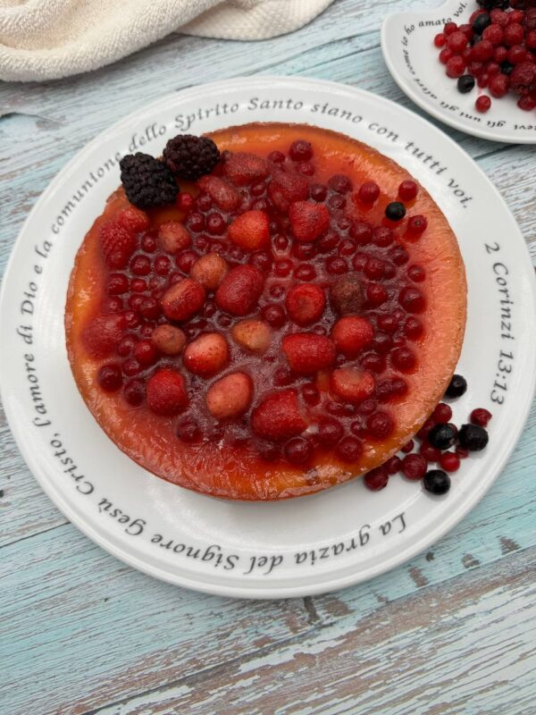 Piatto torta in porcellana - immagine 4