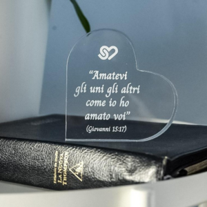 Cuore in plexiglass: Cuore dell’amore