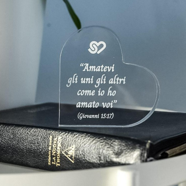 Cuore in plexiglass: Cuore dell'amore - immagine 2